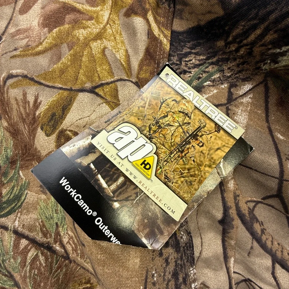 Carhartt Active Hunting Jacket Thermal Lined Mens 2XL J220 CAP Camo NWT NOS